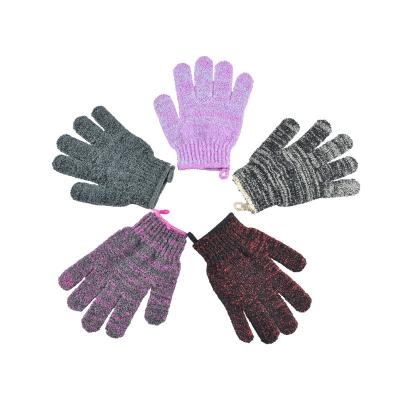 China All Natural Bath Gloves Scrub Glove Soft Mesh Body Exfoliating Brushes Glove Glove for sale