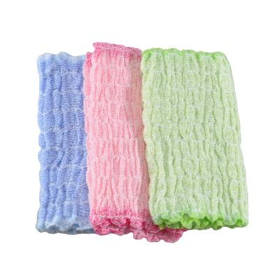 China Clean Nylon Body Towel Bath Scrub Japanese Towel 100% Nylon Body Towels for sale