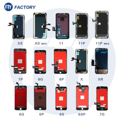 China Hot Selling High Quality Fix Phone Broken Screen LCD Display For Iphones Broken Screen Replacement Mobile LCD Display For Mobile Phone iphone 5 6 7 8 X 10 11 for sale