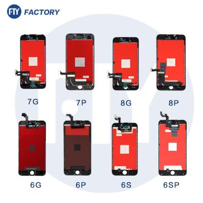 China FTY Mobile Phone Parts Screen For iPhone 6 7 LCD 8 X12 Screen Cell Phone Wholesale LCD For iPhone 6 7 8 X 11 12 LCD displays for iphone 12 for sale