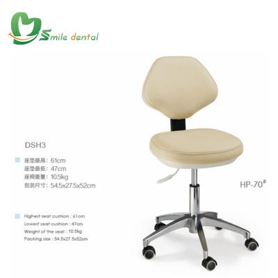 China Dental Metal Chair Stool Dentist Sneak Dental Doctor Stool for sale