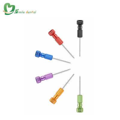 China Dental Prosthetic Area Dental Implant Driver Implant Screwdriver for sale