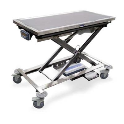 China Best Price Stainless Steel Top Quality 150 Kg Cat Dog Mobile Animal Lift Table Scale for sale