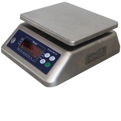 China IP68 Electronic Digital Tare Function IP68 Waterproof Weight Scale Stainless Steel Digital Weighing Table Bench Scale for sale