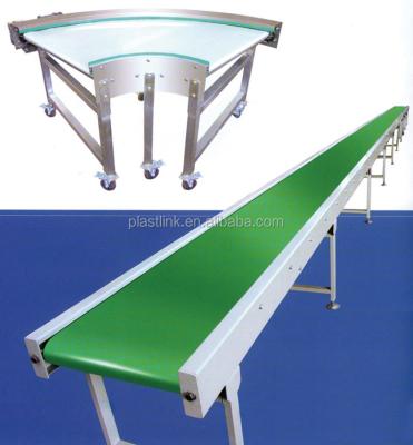 China Heat Resistant White Plast Tie Food Grade Pvc/pu Conveyor Belt , Conveyor Belt Sushi for sale