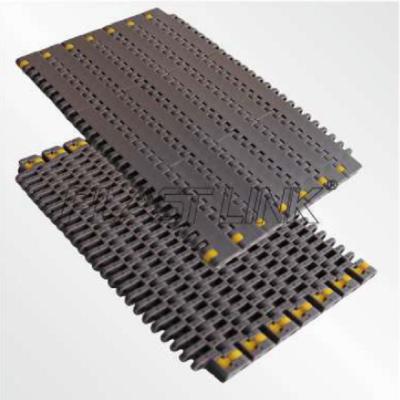 China Factory PlastLink 8505 Modular Slat Conveyor Belt for Bottles and Cans Packing for sale