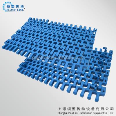 China Types Food Plast Link Tire Industry Food Grade Conveyor Belt Conveyor 300 Series Flex Flush Grid Modular Plastic Belt Maker for sale