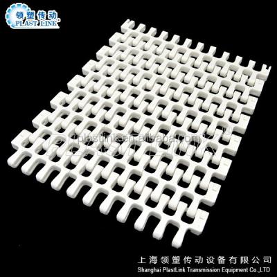 China Wear Resistance Modular Plastic Mesh Conveyor Belt Plast Link 300 Spiral Cooling Plastic Modular Belt For Cake for sale