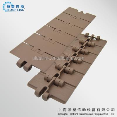 China 820-K325 Food Industry Plastic Chain Conveyor Belt For Plastic Bottles for sale