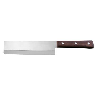 China Stainless Steel Disposable Kitchen Knife With Wooden Handle Boning Cleaver Knife for sale