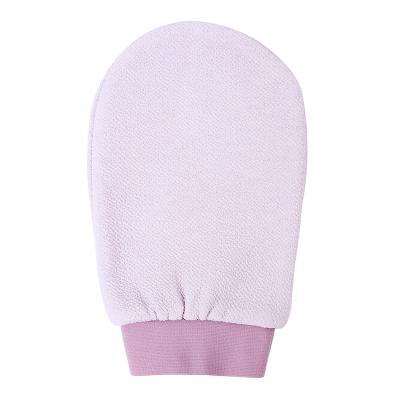 China EXFOLIATE Premium Quality Custom Exfoliating Shower Gloves Squishy Exfoliating Glove for sale