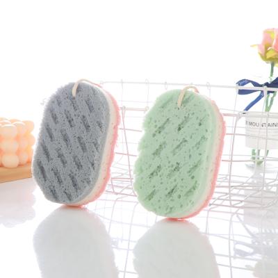 China EXFOLIATE Wholesale Eco-Friendly Net Bath Sponge Bath Exfoliating Scrubber Sponge for sale