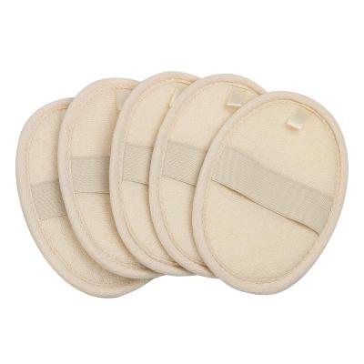 China EXFOLIATE 100% Natural Biodegradable Shower Pad Natural Exfoliating Pads for sale