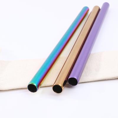 China Stainless Steel Sustainable Popular Straw Products Drinking Straws for sale