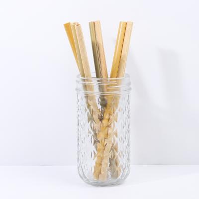 China Wholesale 100% CLASSIC Biodegradable Bamboo Straw Reusable Bamboo Straws For Drinking for sale