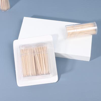 China Disposable good quality cheap wooden toothpicks, factory direct sale bamboo toothpicks for sale