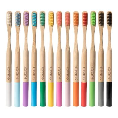 China High Quality Wholesale Custom Disposable Bamboo Toothbrush Private Label for sale