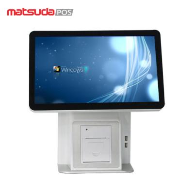 China 15 het touche screenpos van de Duim Wit/Zwart Kleur Restaurantmateriaal Te koop