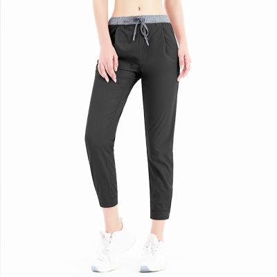 China 2022 New Summer Style Breathable Spring And Comfortable Micro Elasticity Women's Trousers Foot Binding Pants Casual Sports Pants for sale