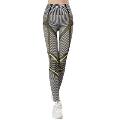 China New High Elastic Fitness Breathable Seamless Pants In Autumn Women's Waist Slim Tight High Hip Lifting Pants Shaping Yoga Pants for sale