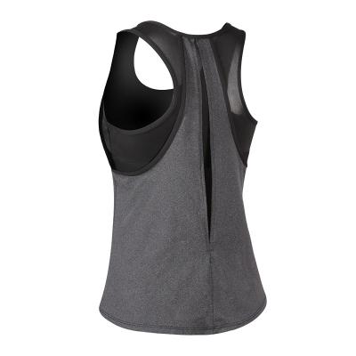 China Breathable Summer Exercise Yoga Clothes Vest Women's Yoga Underwear Sleeveless Fitness Two-Piece Strap for sale