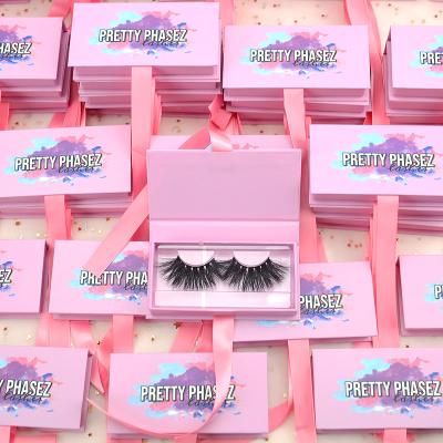 China 2021 full volume newcomer valentines lashes boxes wholesale pink lash boxes eyelash seller customized boxes lashes3d 25mm wholesale seller for sale