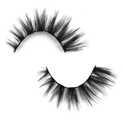 China Best Quality Case Mink Eyelashes Silk Custom Logo Lash Box False Lash Supplies Long Natural Wholesale Seller for sale