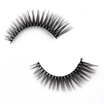 China Wholesale 3d 25mm Mink Eyelashes Private Label Synthetic Long False Lashes Silk False Eyelashes Wholesale 3d 25mm for sale