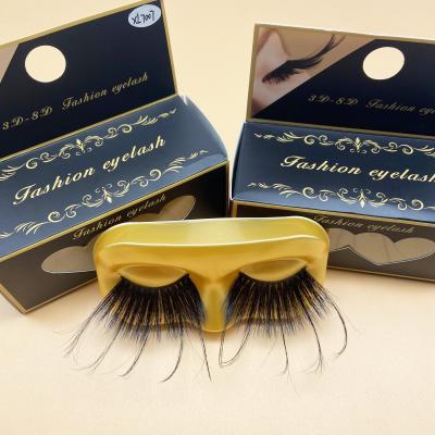 China 10D Layered Effect Private Label Length 10D Custom Faux Mink Long Lashes 70mm Mink Eyelashes for sale