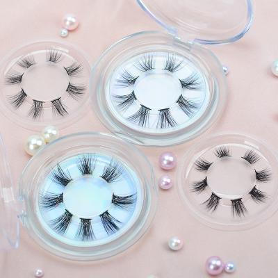 China Wholesale natural looking korean private label group feather wick box diy silk packing eyelashes pre cut eyelashes for sale