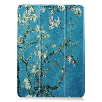 China iPad Air 10.9 For iPad Air 10.9 Inch 4/5 2020/2022 Triple Case PU Leather Flip Stand Tablet Cover for sale