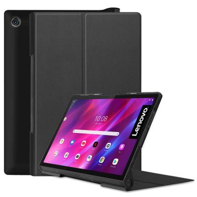 China For Lenovo Yoga Tag 11 YT-J706F For Lenovo Yoga Tag 11 YT-J706F 2021 Flip Case High Quality Super Slim Leather Smart Tablet Cover for sale