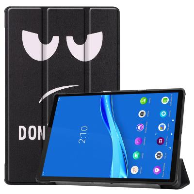 China For Lenovo Tab M10 FHD Plus 10.3 TB-X606X Smart Flip Case For Lenovo Tab M10 FHD Plus 10.3 Inch Hard Leather Cover TB-X606F TB-X606X Shell Magnetic Sleep /Wake Funtion for sale