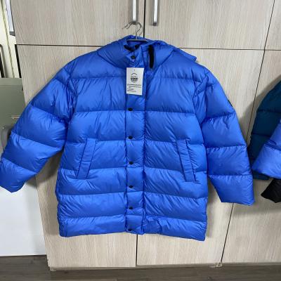 China Custom Windproof Bomber Logo Winter Puffer Waterproof Mens Windproof Bomber Plus Size Jackets for sale