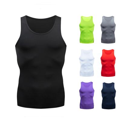 China Mens Sport Workout Vest Gym Sleeveless Tank Tops Training Viable Fitness Workout For Summer for sale