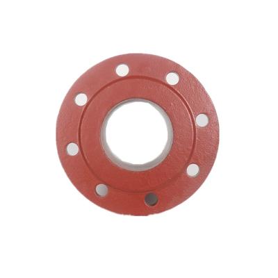 China Used For EN877 SML Cast Iron Pipe Fittings Red Epoxy Coated With Best Price for sale