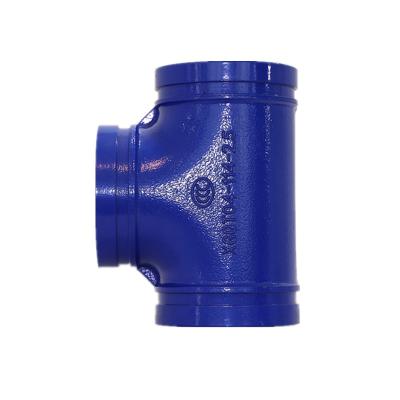 China Reduced And Reduced Four Way Pipe Ditch Fire Protection Fittings For Fire Fighting System for sale