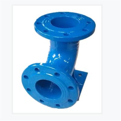 China ISO2531 EN545 EN598 Water Supply System Cast Iron Flange Pin Malleable Pipe Fittings For Water Supply Wastewater Treatment for sale