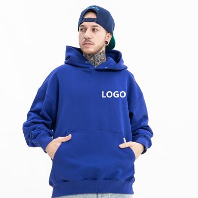 China Autumn and winter trend high street fashion custom anti-shrink simple letter printing loose hoodie sweater men's hoodie for sale