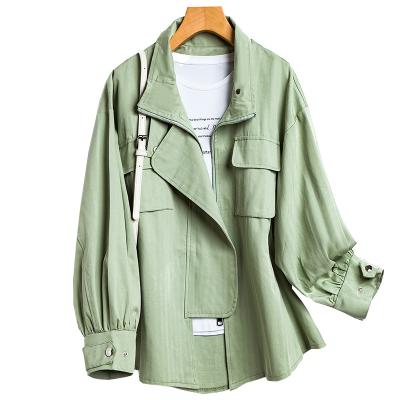 China Man's jackets new Korean loose fashionable big girls upper spring custom tooling women's jackets waterproof for sale