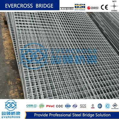 China Hot-DIP Galvanized Anti-Skid Platform Steel Grating Steel Grating Plate for sale