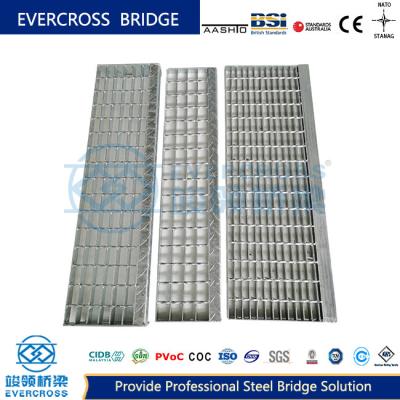 China Interrupted Serrations Welded Steel Grating Steel Structure Platform Plate for sale