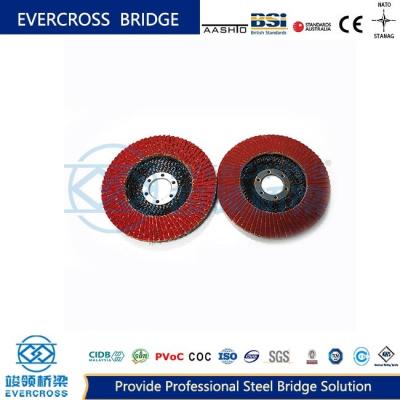 China 180*22mm Good Grinding Performance Abrasive Flap Disk For Surface Polishing for sale