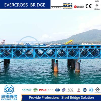 China S355/S460/Gr 55c/Gr350/Gr50/Gr65/GB355/460 Steel Trestle Bridge For Fast Construction for sale