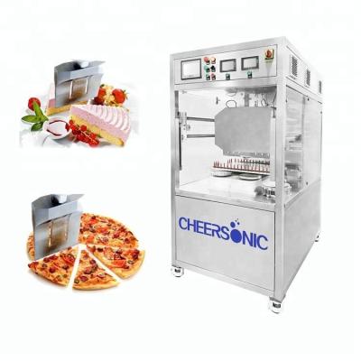 China Ultrasonic bakery cutters meringue cakes food processing machine for sale