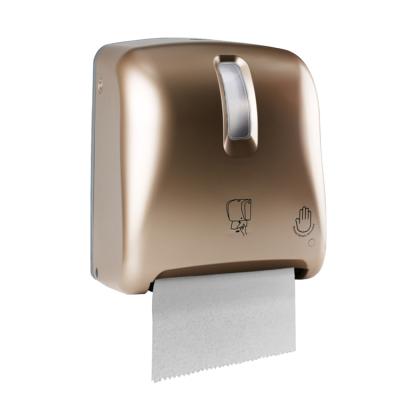 China Durable Commercial Wall Mounted Plastic Tissue Dispenser Jumbo Roll ABS Paper Towel Dispenser for sale