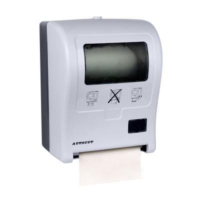 China Newest Durable Auto Cut Paper Towel Dispenser Efficient Automatic Cut Paper Dispenser for sale