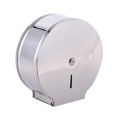 China High Quality Durable Bathroom Accessories 304 Stainless Steel Dispenser Lockable Paper Toilet Paper Holders for sale