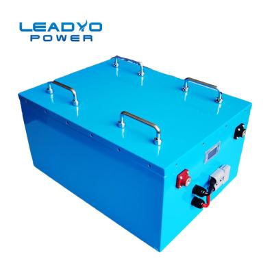 China OEM ODM Batería LFP de iones de litio 520*268*220mm 100A 38kg para carrito de golf en venta