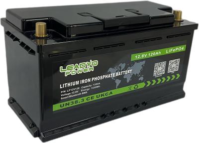 Chine L5 Caravan Camper 12V batterie rechargeable au lithium en fer 100Ah 120Ah Lifepo4 piles à vendre